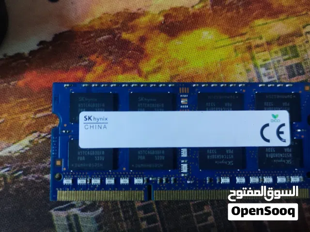SK Hynix 4GB DDR3L 1600MHz للبيع