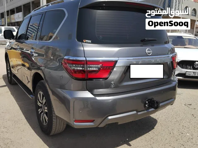 نيسان باترول 2024 مستعمل بحالة ممتازة بداخل وخارج ممتازة عليها حماية نانو امريكي