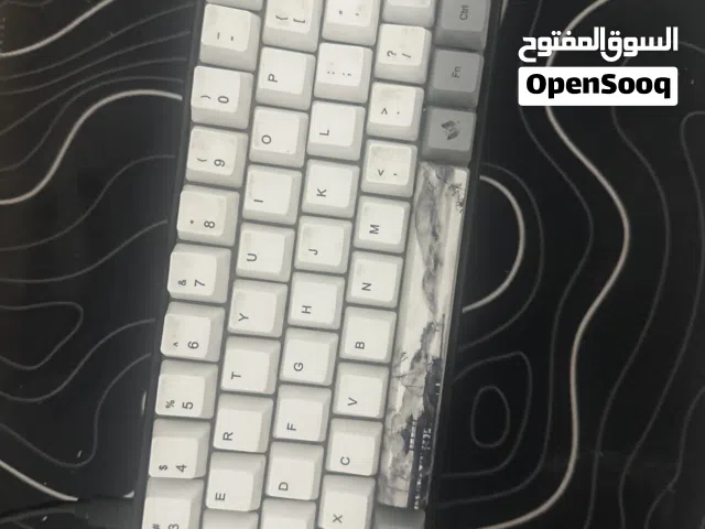 كيبورد مستعمل بس شهرين سويجات خضرا الحجم 60% (قابل لتفاوض)