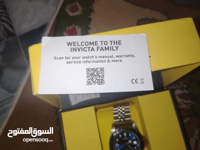 السلام عليكم ساعة انفيكتا سويسي
