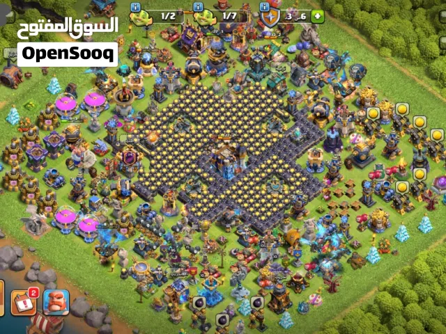 حساب كلاش اوف كلانس للبيع وجه لوجه