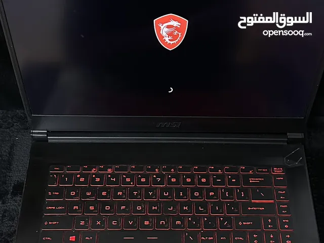 MSI GF65thin Laptop.