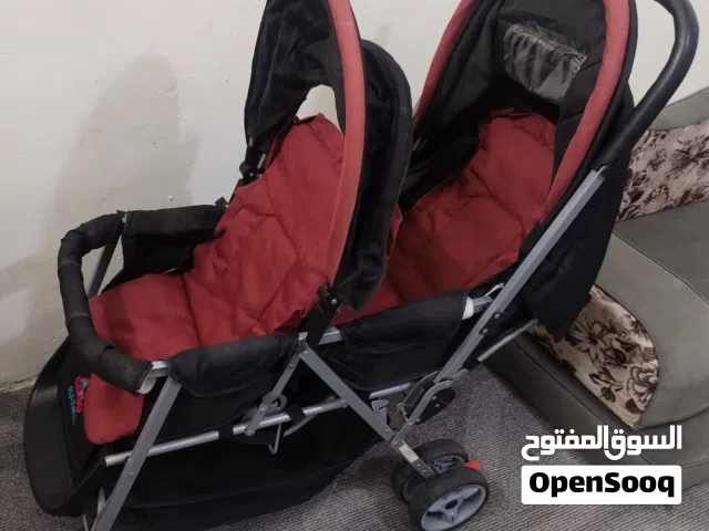 عرباية تؤام مستعمل بحالة الجديد