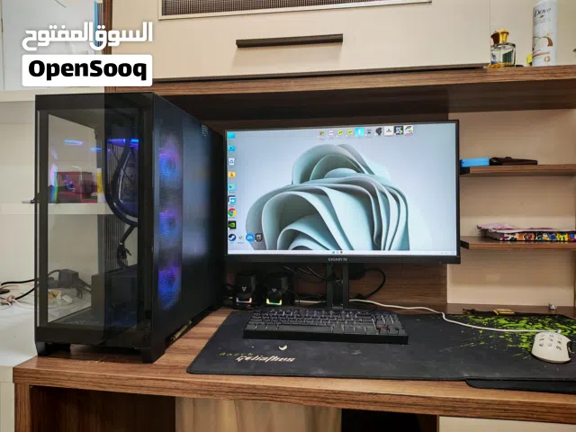 ( كيس + شاشه + ملحقات) PC ألعاب gaming