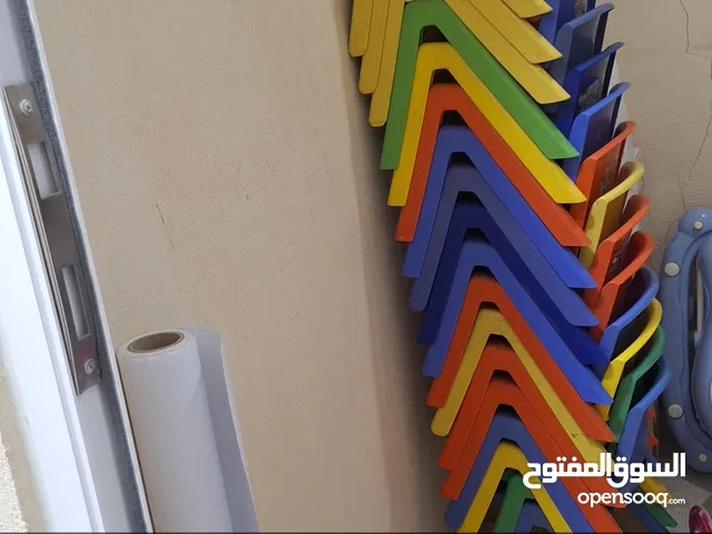كراسي ل رياض اطفال ملونه 18 كرسي
