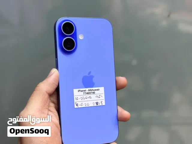 iPhone 16-256 GB with above 90% BH - Good working condition