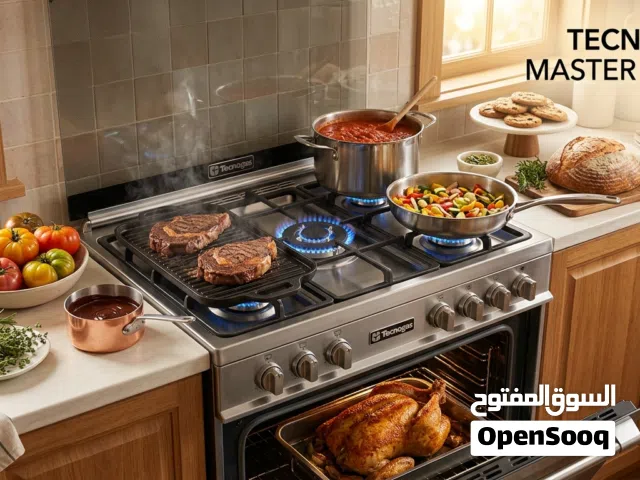 Premium Italian 5-Burner Gas Cooker (90x60)