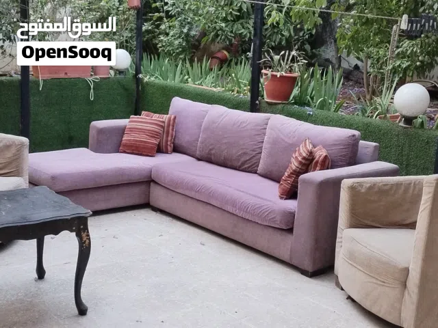 طقم كنب واسفنج خشب ممتاز