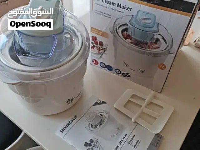 للبيع مكينة آيس كريم أصلية من SilverCrest   اقرأ الوصف