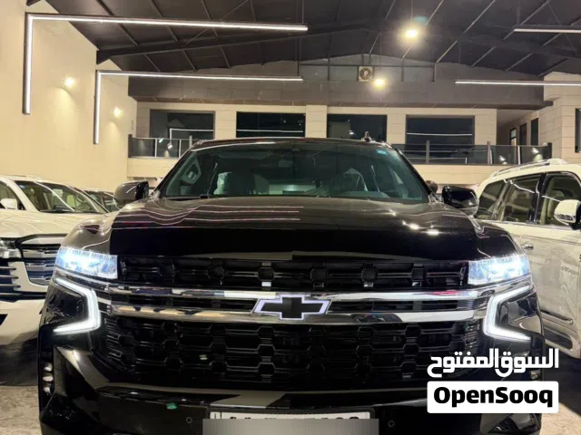 شيفروليه تاهو موديل 2024 مغلفة فئة ls مكفولة ما عدا شخص في باب الصدر