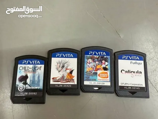 Psvita games for sale 4 pieces cartridge
