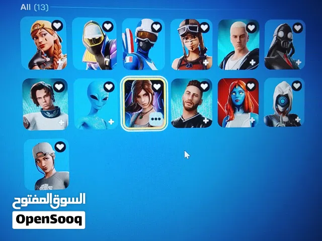 حساب فورتنايت نادر
