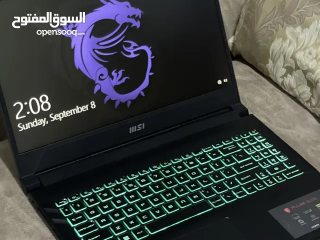 لاب توب msi جيمنج جيل 12 كرت Rtx3050 بسعر مغري