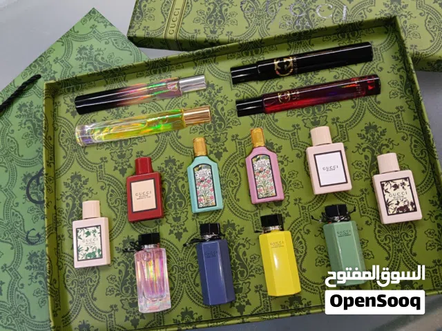 Mini perfumes gift sets and other brands are available, Dior, Amouage, YSL, Louis Vuitton, Burberry,