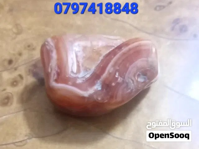 حجر عقيق يماني نادر