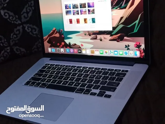 لابتوب ماك بوك برو 2015 نضافة عالية جدآ