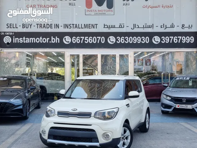 kia Soul  2018 Mid Option V4 - 1.6 Bahraini - كيا  سول  2018 ميد اوبشن 4 سلندر 1600 سي سي بحرينى