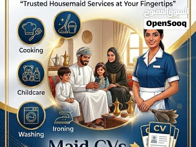 ONLY 02 YEARS CONTRACT HOUSEMAIDS INDIAN, SRI LANKAN, PHILIPPINES