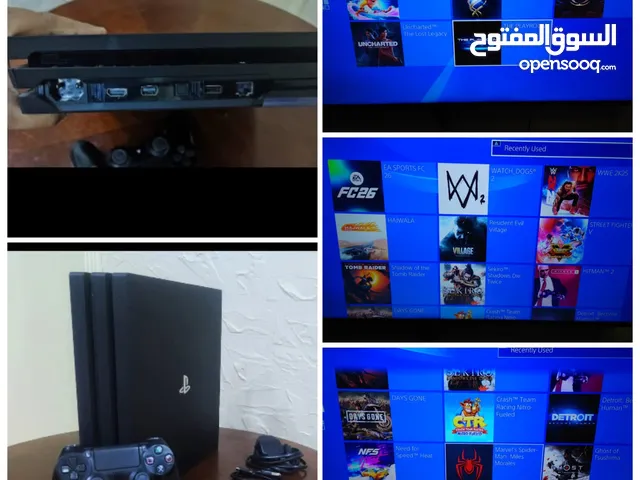 Excellent Condition Ps4 Pro 1TB 4k Gaming Fully Loaded with latest games like FC26 wwe25 and more