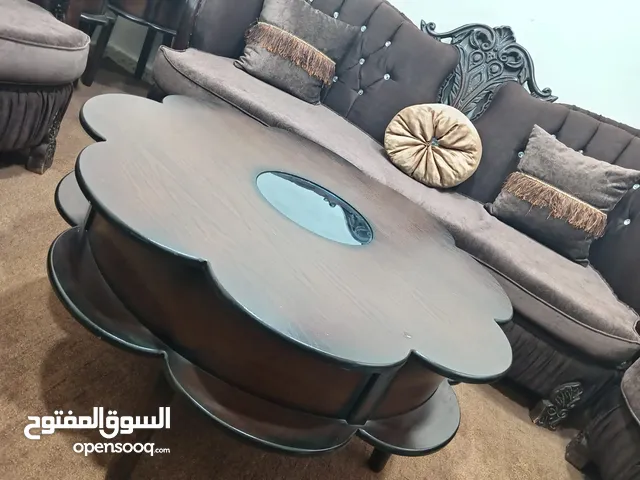 طقم كنب خشب زان حاله الوكاله