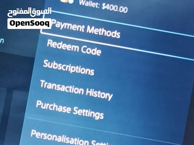 حساب بلايستيشن 5 امريكي