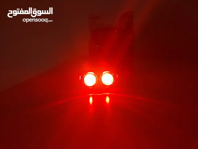 ضو سيفتي احمر ساطع فاخر للدراجات الهوائية super bright red bicycle tail light