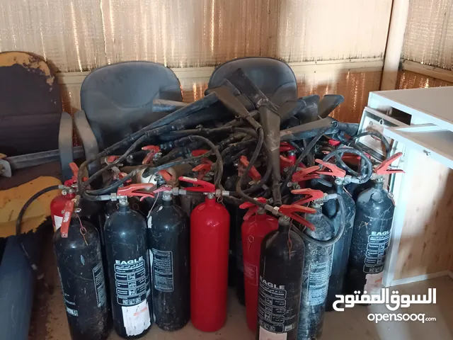 طفايات حريق اسطوانات علب قارورات