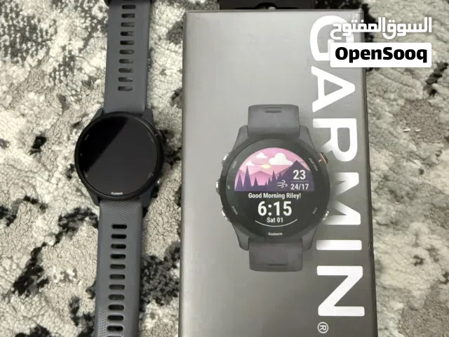 Garmin Forerunner 255 GPS smartwatch - Slate Gray color    ساعة جارمين 255 للرياضيين