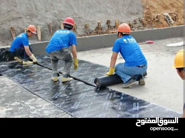 water proof plumber working