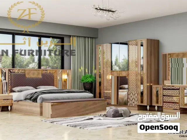 غرف نوم 9 قطع مع دوشق طبي وتركيب مجاني