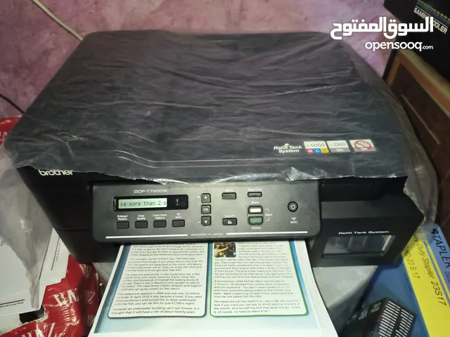 طابعه برذر T720 اشتريتهه قبل شهرين ببداية كورس الثاني