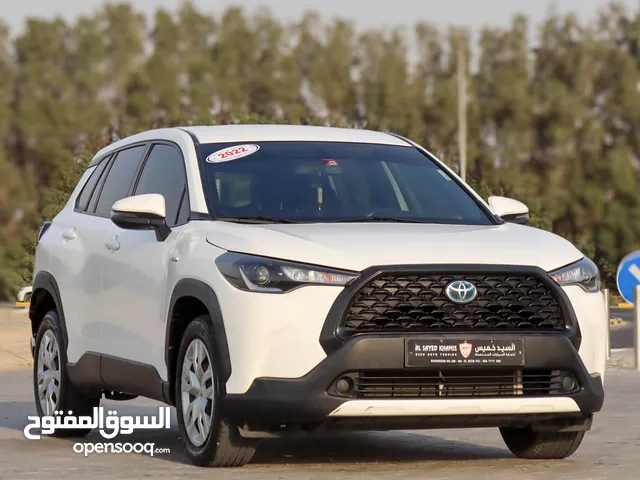 Toyota Corolla Cross Hybrid 1.8L 2022 GCC Original Paint Accident Free, excellent condition P.M 1025