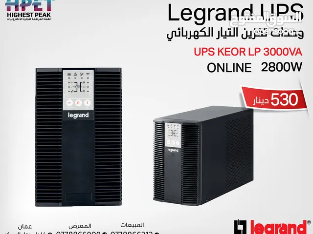 وحدات تخزين التيار الكهربائي legrand UPS KEOR LP 3000VA Online 2800w