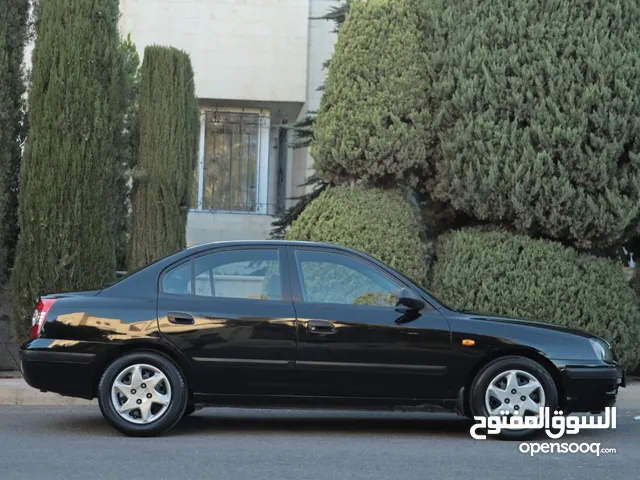 هيونداي النترا افانتي 2006 وارد وكاله الاردنيه فحص كامل جير اتوماتيك قاطعه مسافه 140 الف كم لون اسود