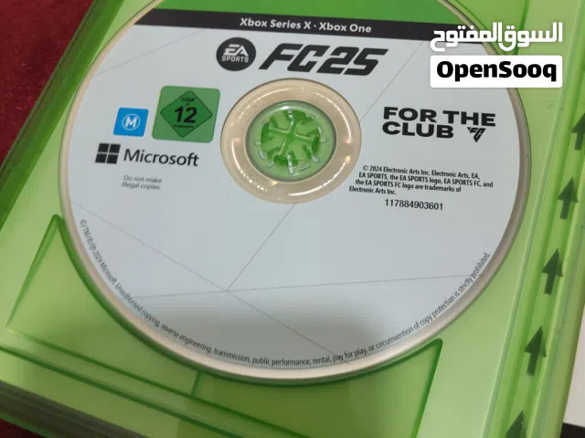 CD fc 25 xbox one and xbox series x