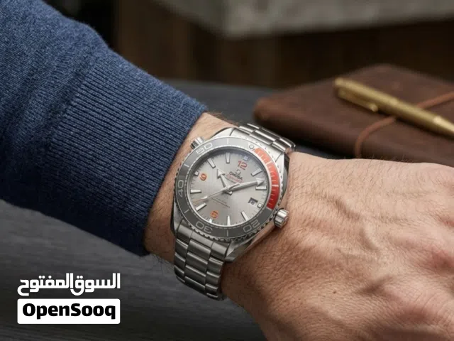 OMEGA MEN  حيث يصبح الفولاذ إرثاً والماء ذاكرة منذ 1848 والتفوق السويسري تحت المعصم