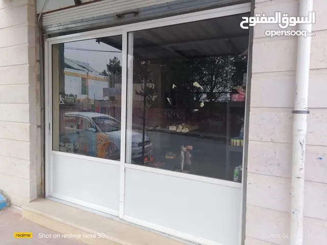 باب المنيوم لمحل تجاري وكالة