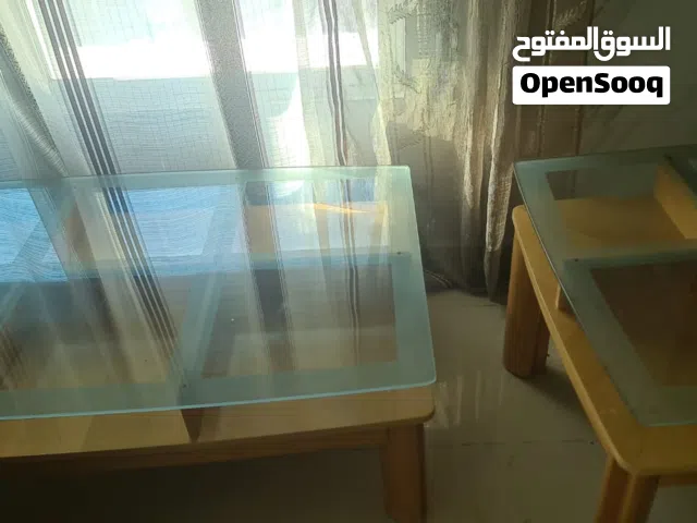 For TV and books; 1 big table + 2 small table