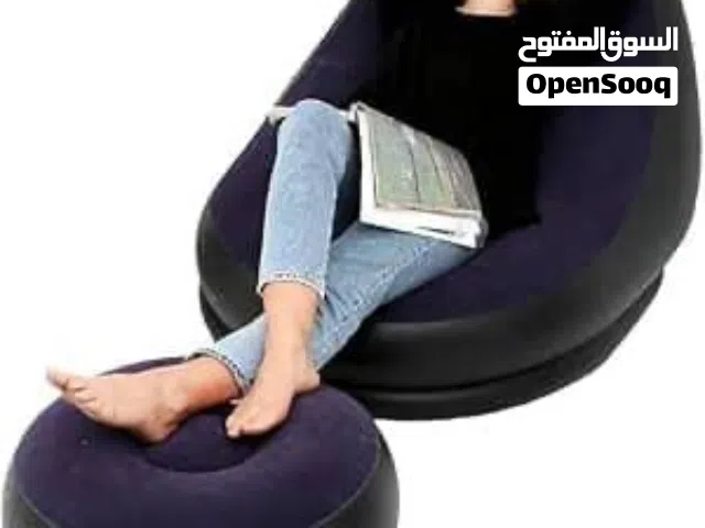 كرسي اريكه مع مسند للقدم