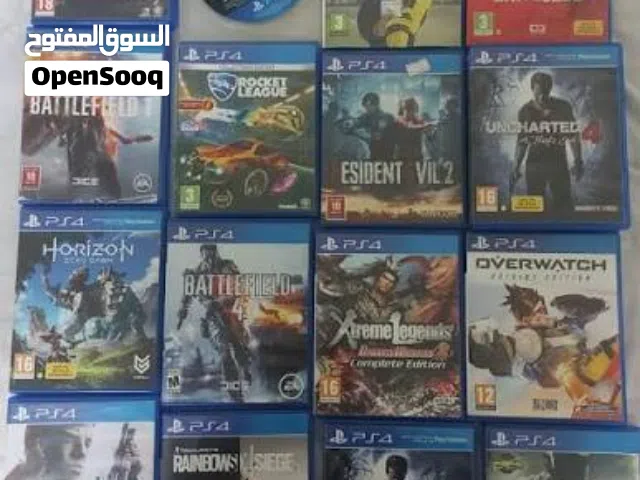 شراء جميع انواع الالعاب وسيديات مع توفر خظمة الاستبدال