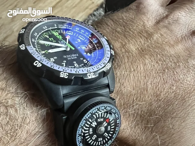 مع بوصله اصليه Luminox ساعه عسكريه حجم كبير 46 xl