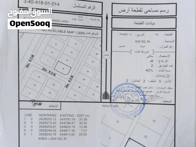 Residential Land for Sale in Al Batinah Suwaiq