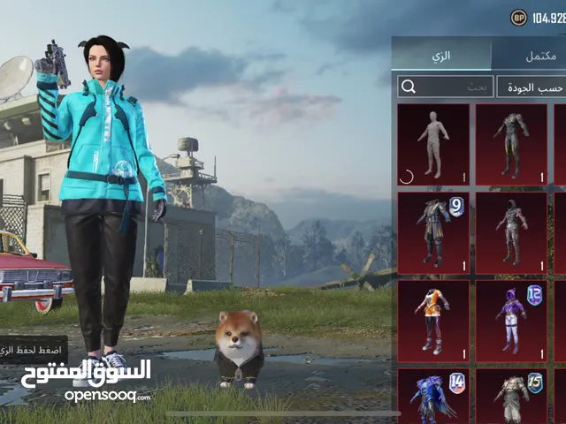 حساب ببجي للبيع