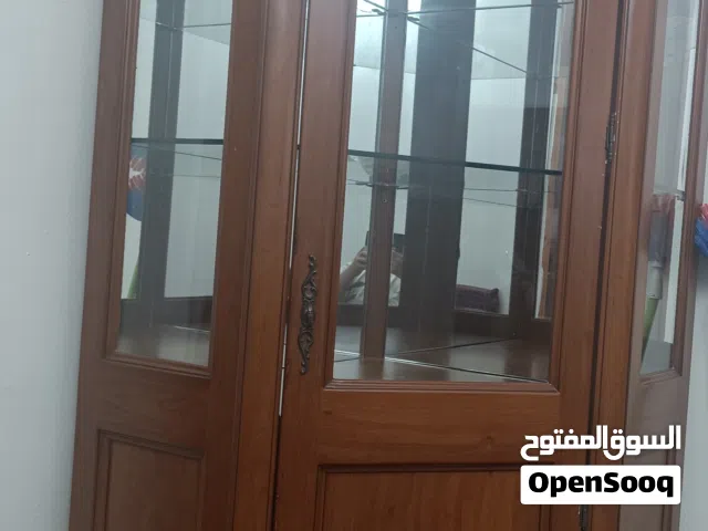 بوفي خشبي زاوية