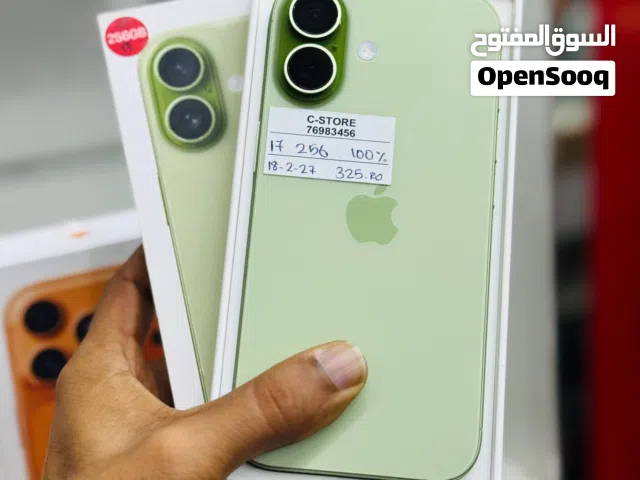 iPhone 17 -256 GB - Box piece- Great performance available- warranty 18/2/27