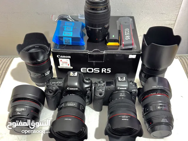 Canon R5 shutter 1k 5D mark IV & lens for sale excellent condition price check my Description