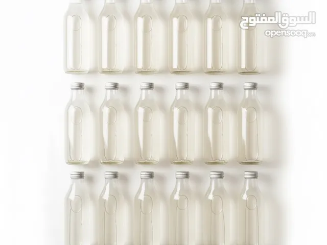 ماء فخار طبيعي 12 علبة زجاج