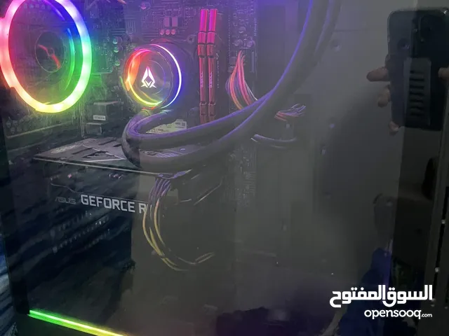 للبيع gaming pc شبه جديد موصفات رائعه RTX3060