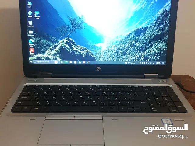 لابتوب hp بالة اوربي نظيف جدًا