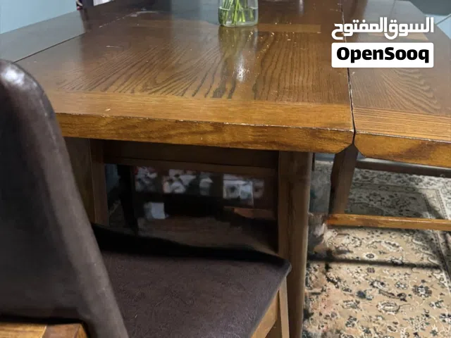 Dining table with 4 chairs and bench from home centre